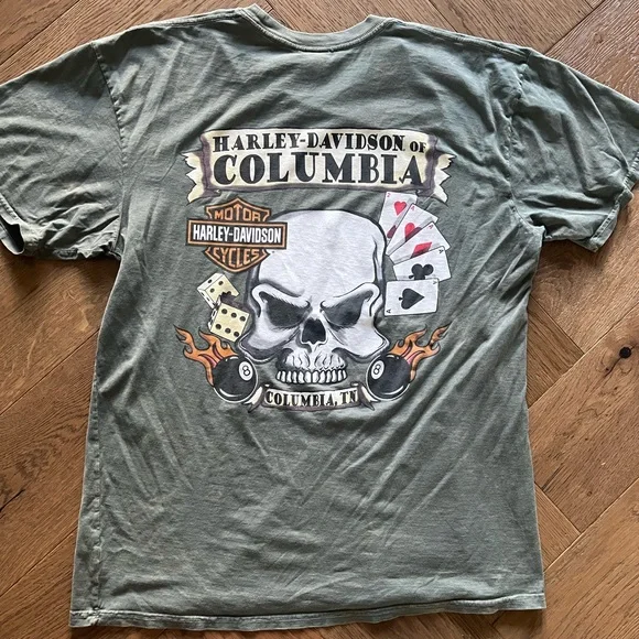 Harley Davidson of Columbia Tennessee  Logo T-Shirt - Picture 2 of 5